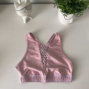 Pink Victoria’s Secret ultimate pink sports bra